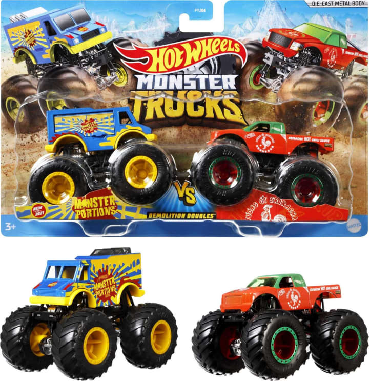 HotWheels MT 1:64 DD 2-PK AST